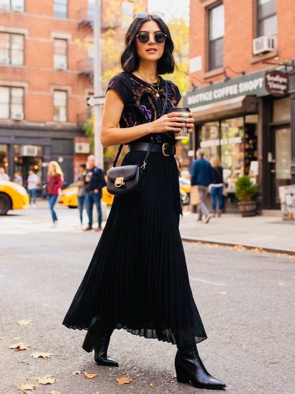 Revolution Black and Purple Embellished Cap Sleeve Blouse
